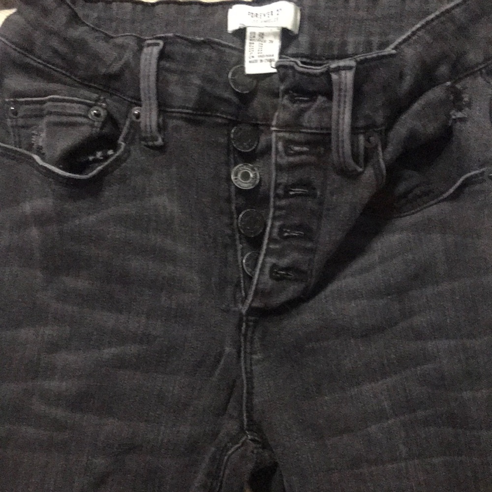 Black Jeans Forever 21 Worn one time.
